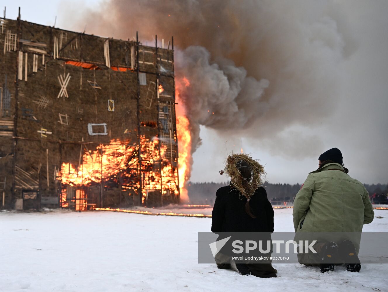 Russia Maslenitsa Celebration