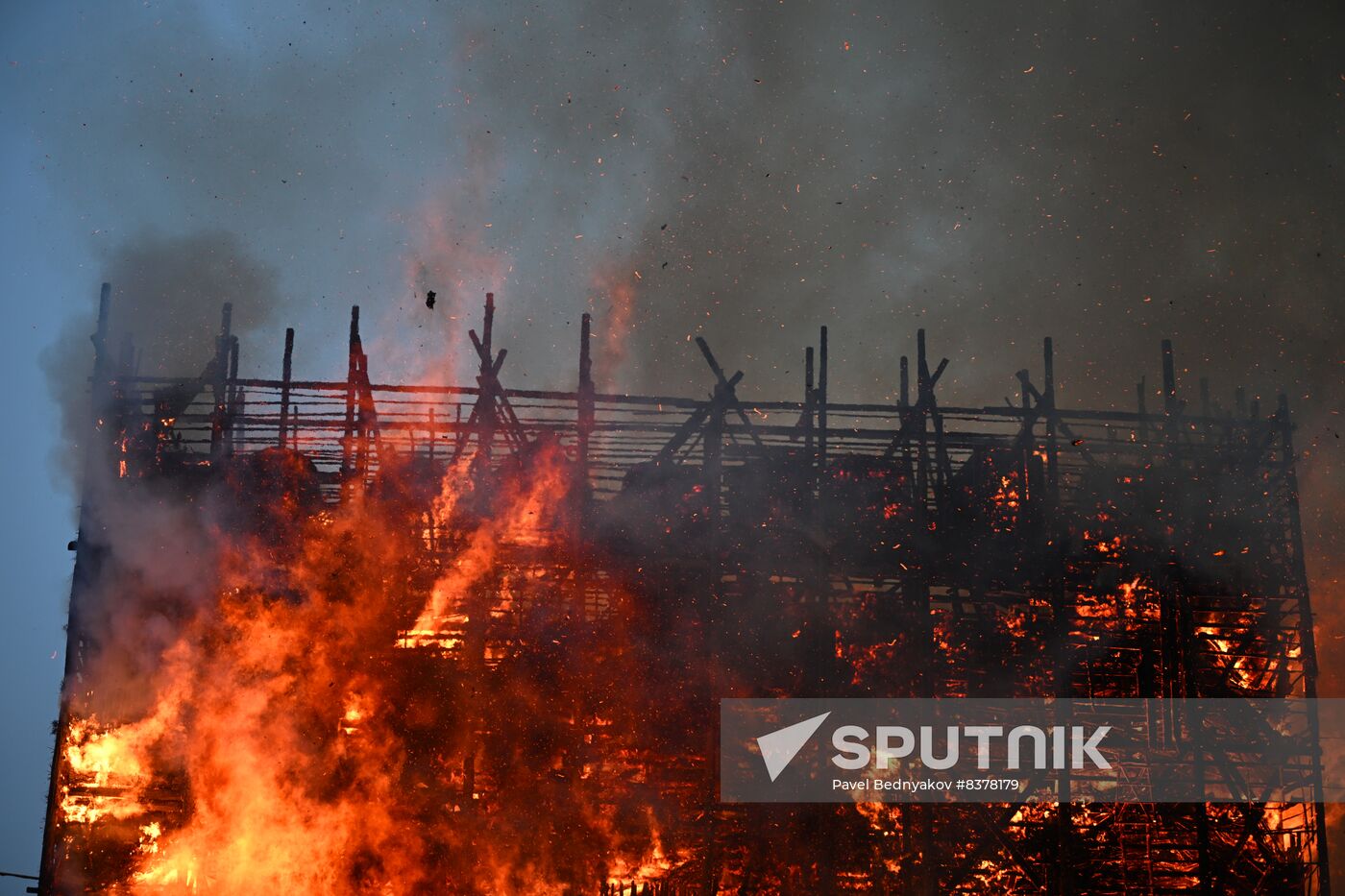 Russia Maslenitsa Celebration