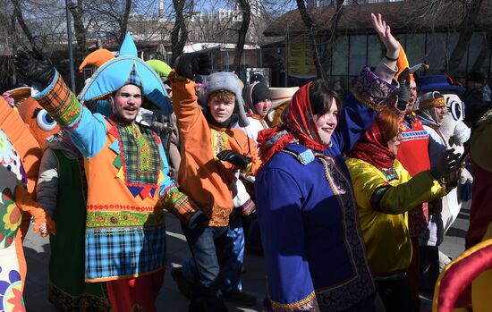 Russia Regions Maslenitsa Celebration