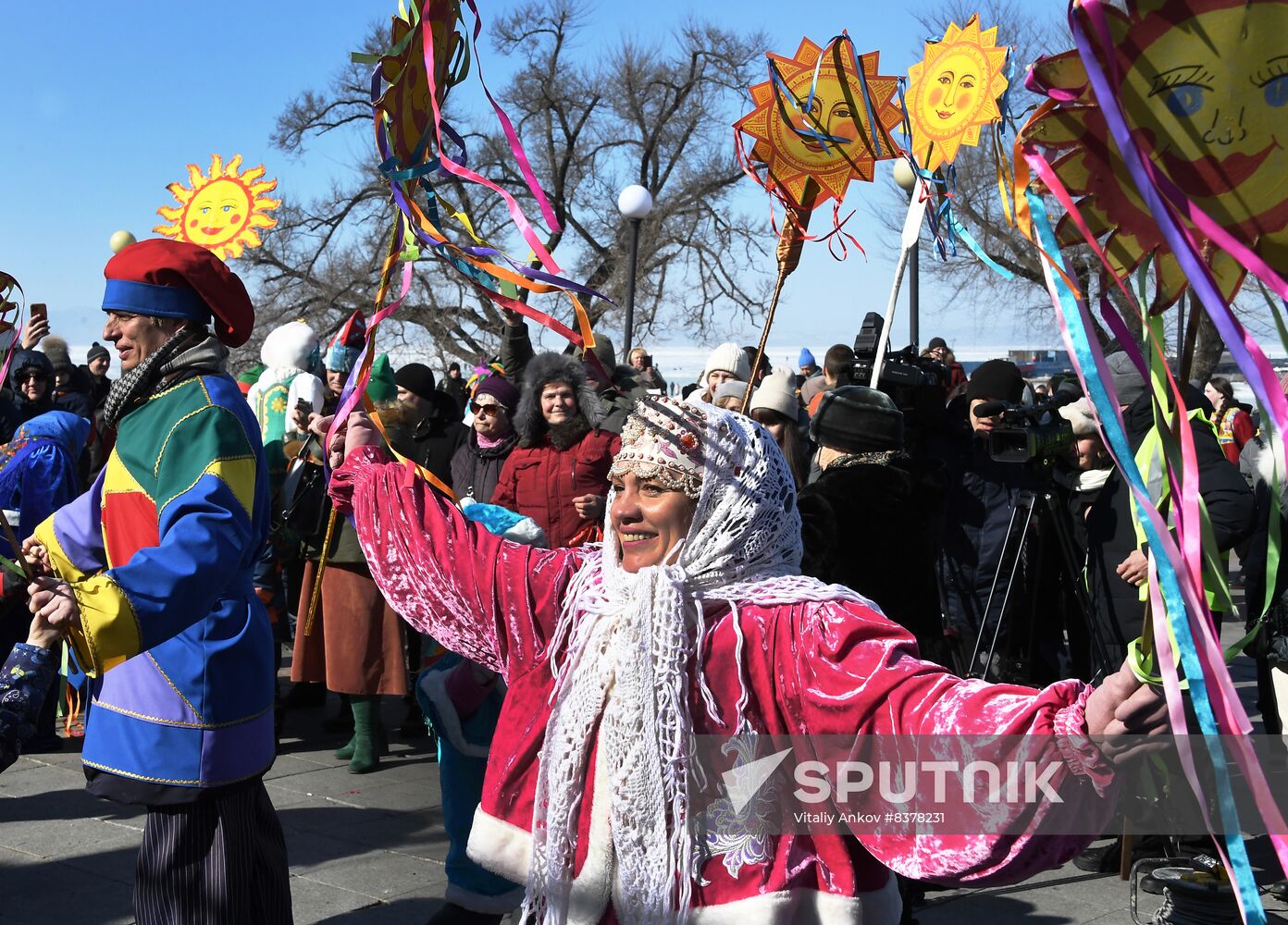 Russia Regions Maslenitsa Celebration