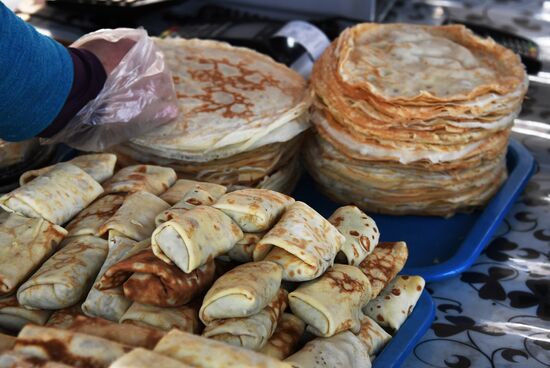 Russia Regions Maslenitsa Celebration