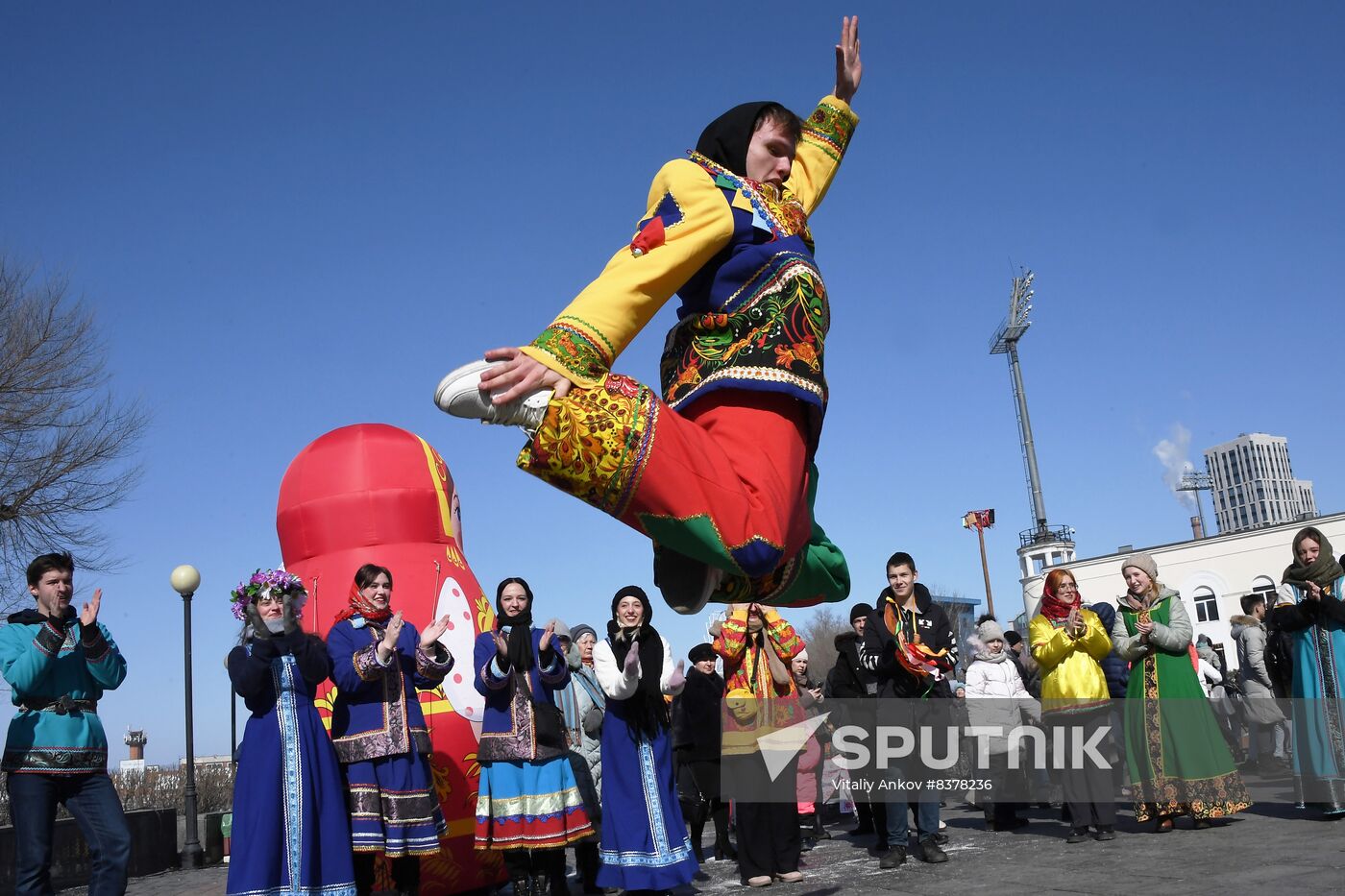 Russia Regions Maslenitsa Celebration