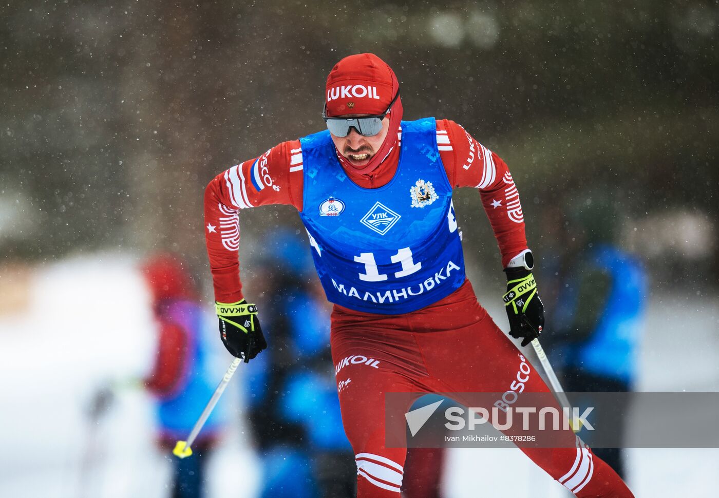 Russia Cross-Country Skiing Competition Men