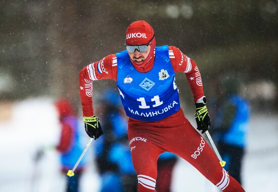 Russia Cross-Country Skiing Competition Men