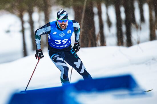 Russia Cross-Country Skiing Competition Men