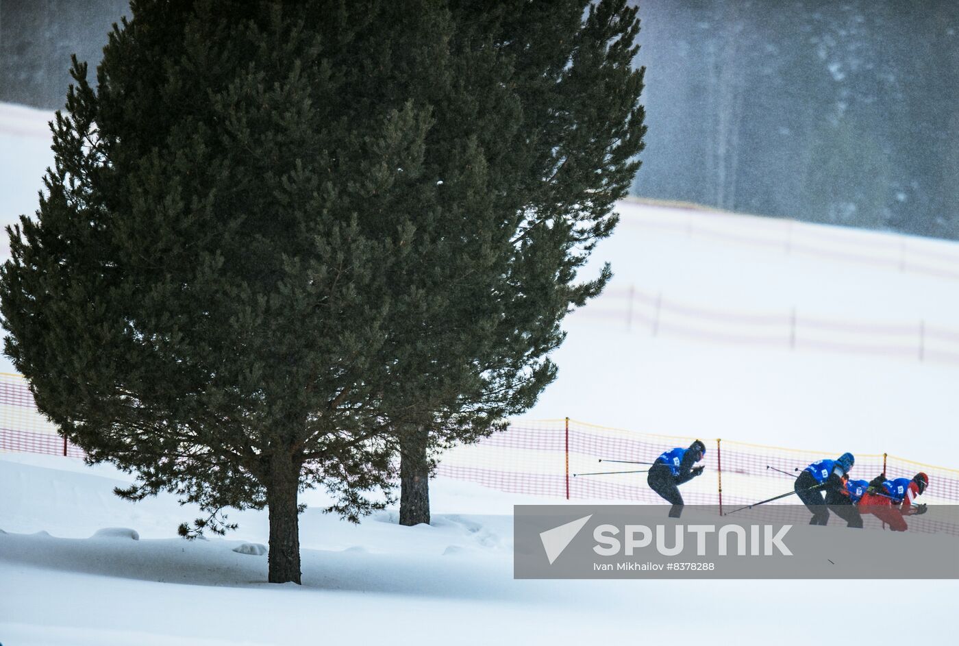Russia Cross-Country Skiing Competition Men