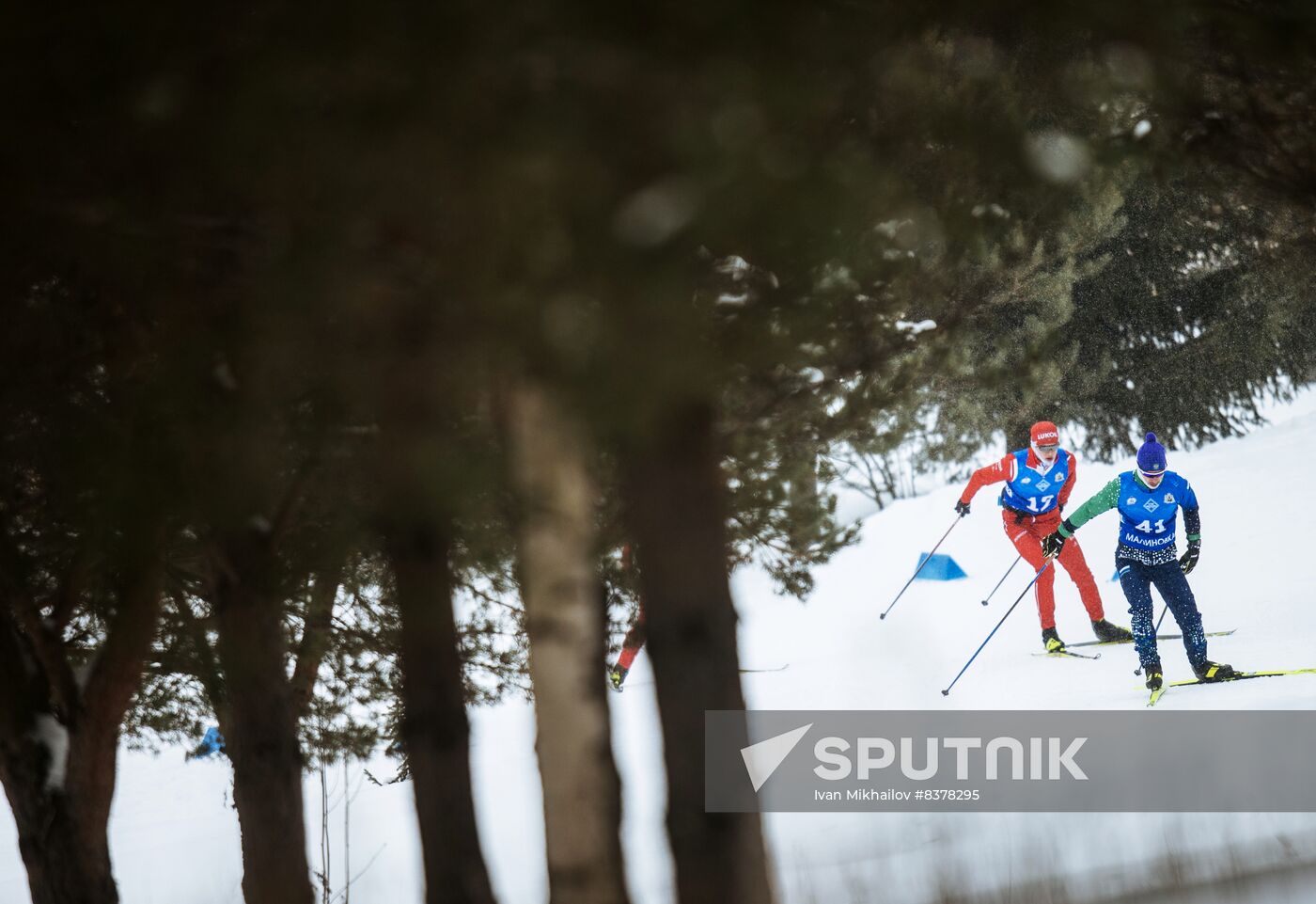 Russia Cross-Country Skiing Competition Men