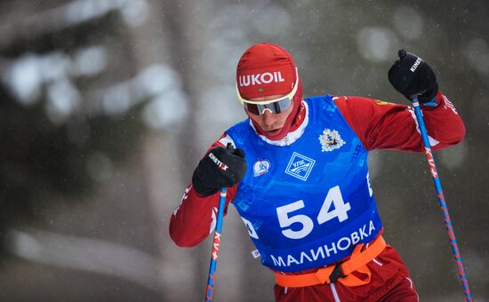 Russia Cross-Country Skiing Competition Men