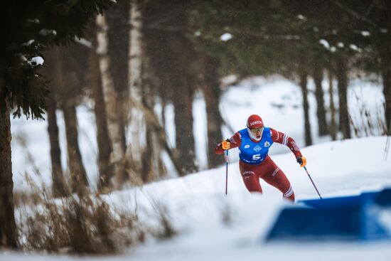 Russia Cross-Country Skiing Competition Men