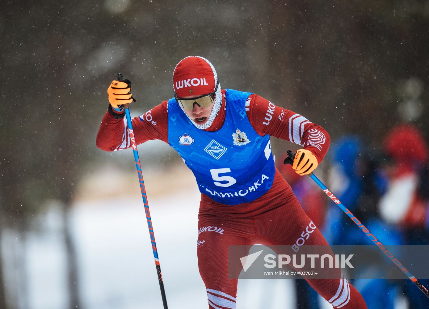 Russia Cross-Country Skiing Competition Men