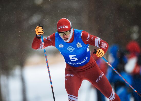 Russia Cross-Country Skiing Competition Men