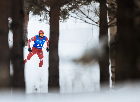 Russia Cross-Country Skiing Competition Men