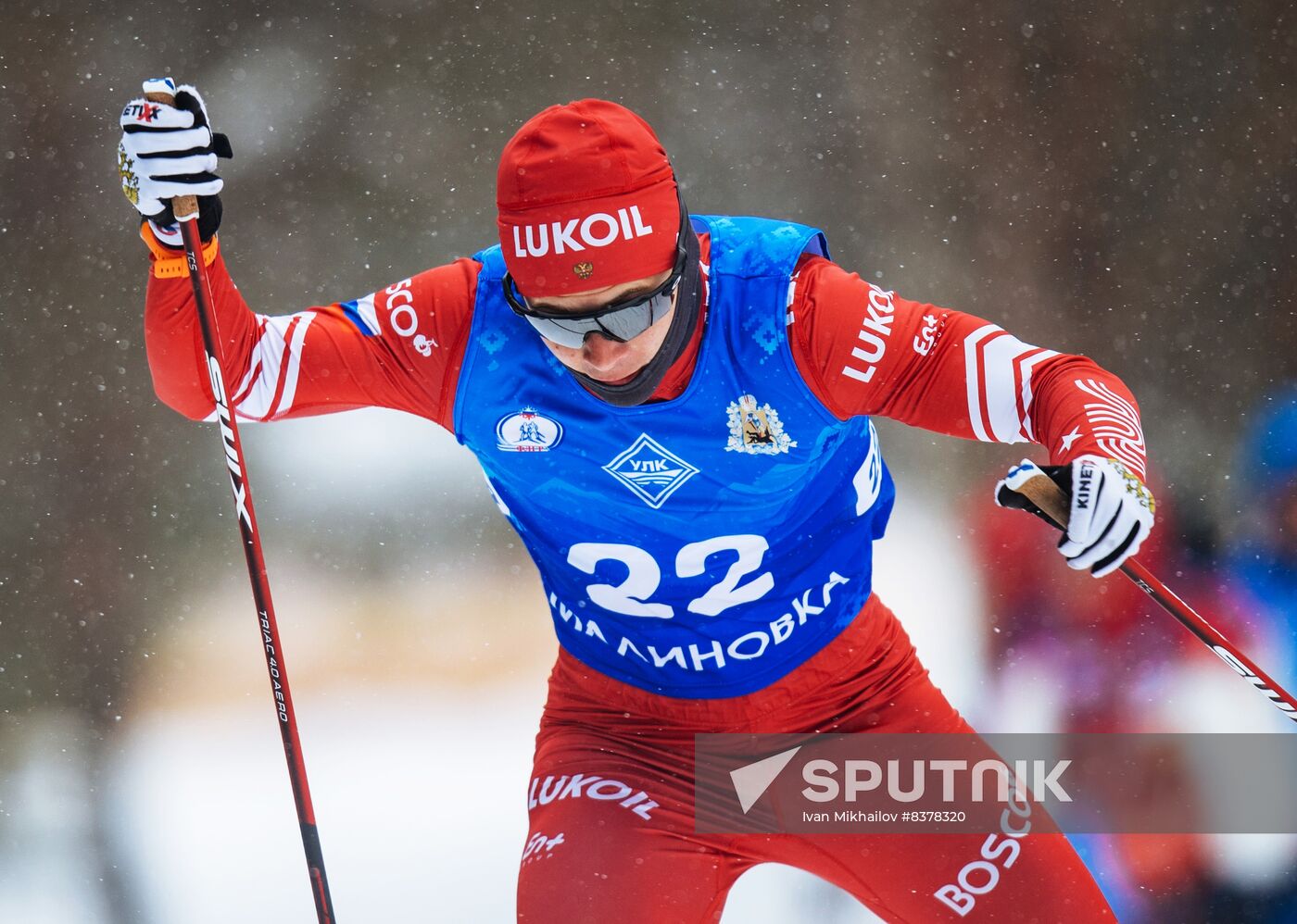 Russia Cross-Country Skiing Competition Men