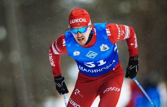 Russia Cross-Country Skiing Competition Men