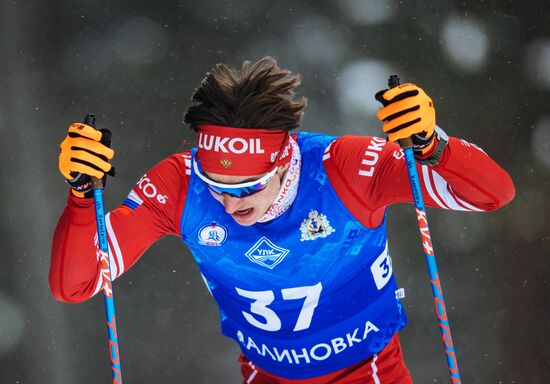 Russia Cross-Country Skiing Competition Men