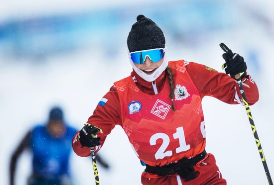 Russia Cross-Country Skiing Competition Women