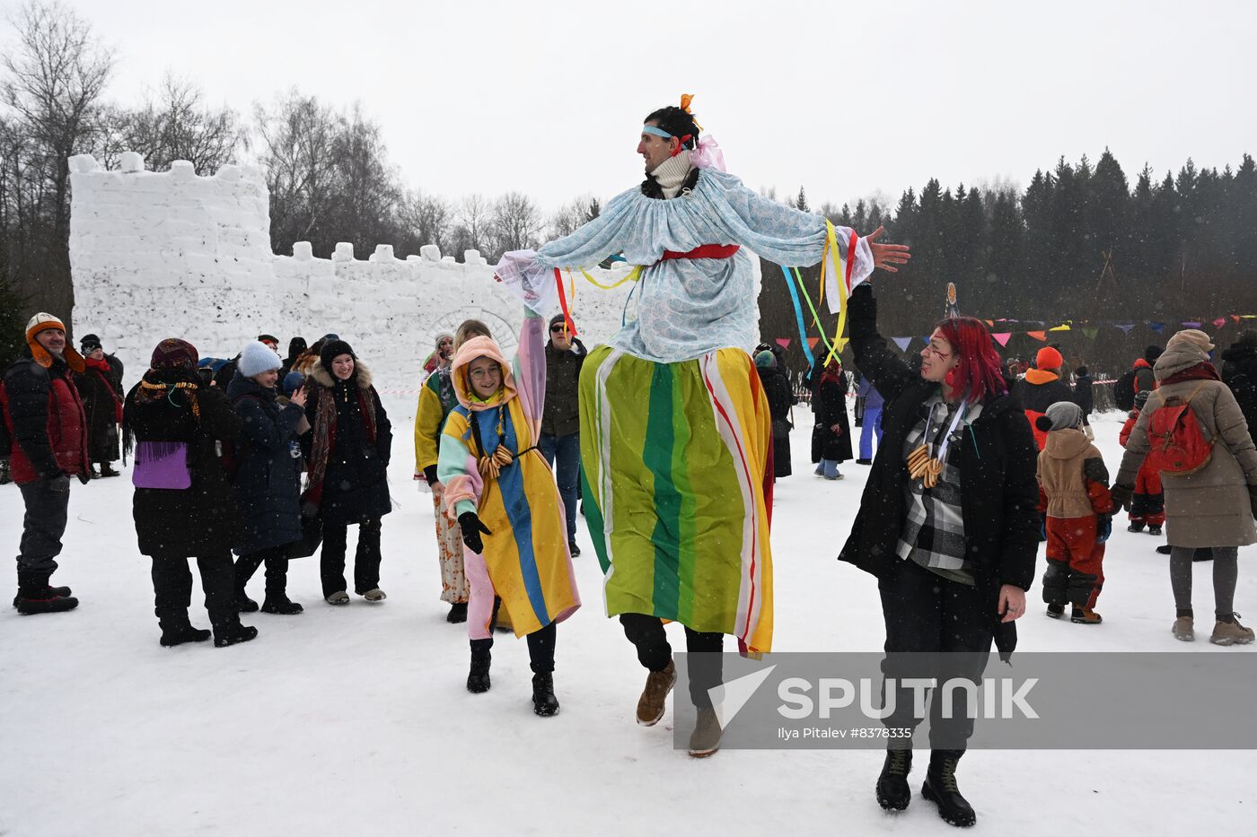 Russia Bakshevskaya Maslenitsa Celebration