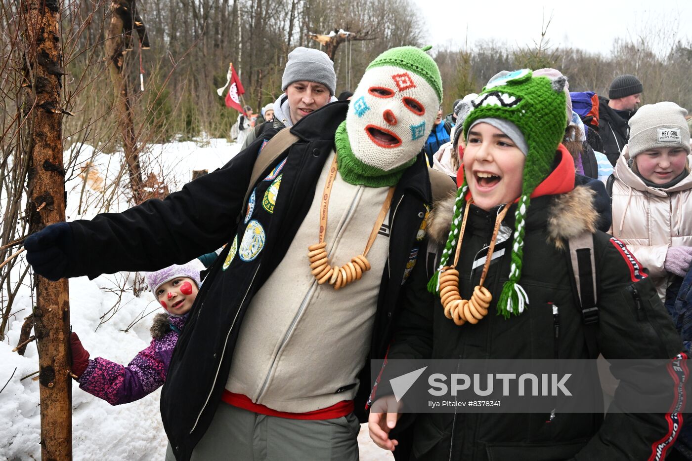 Russia Bakshevskaya Maslenitsa Celebration