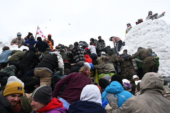 Russia Bakshevskaya Maslenitsa Celebration