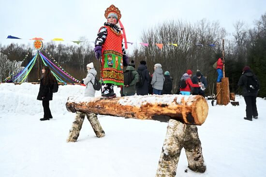 Russia Bakshevskaya Maslenitsa Celebration