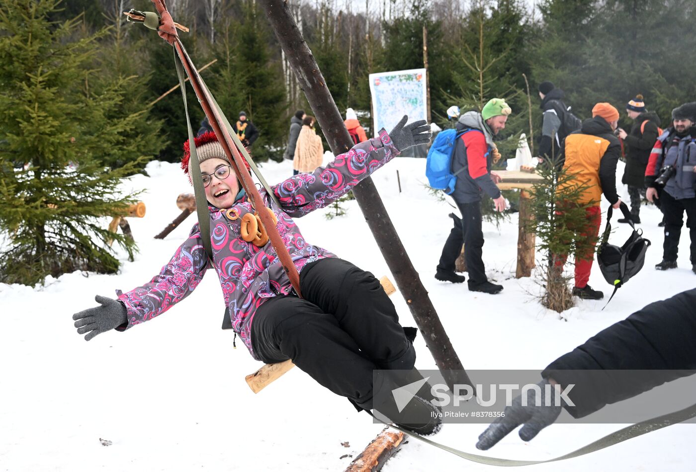 Russia Bakshevskaya Maslenitsa Celebration