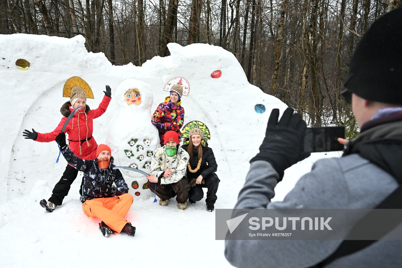 Russia Bakshevskaya Maslenitsa Celebration