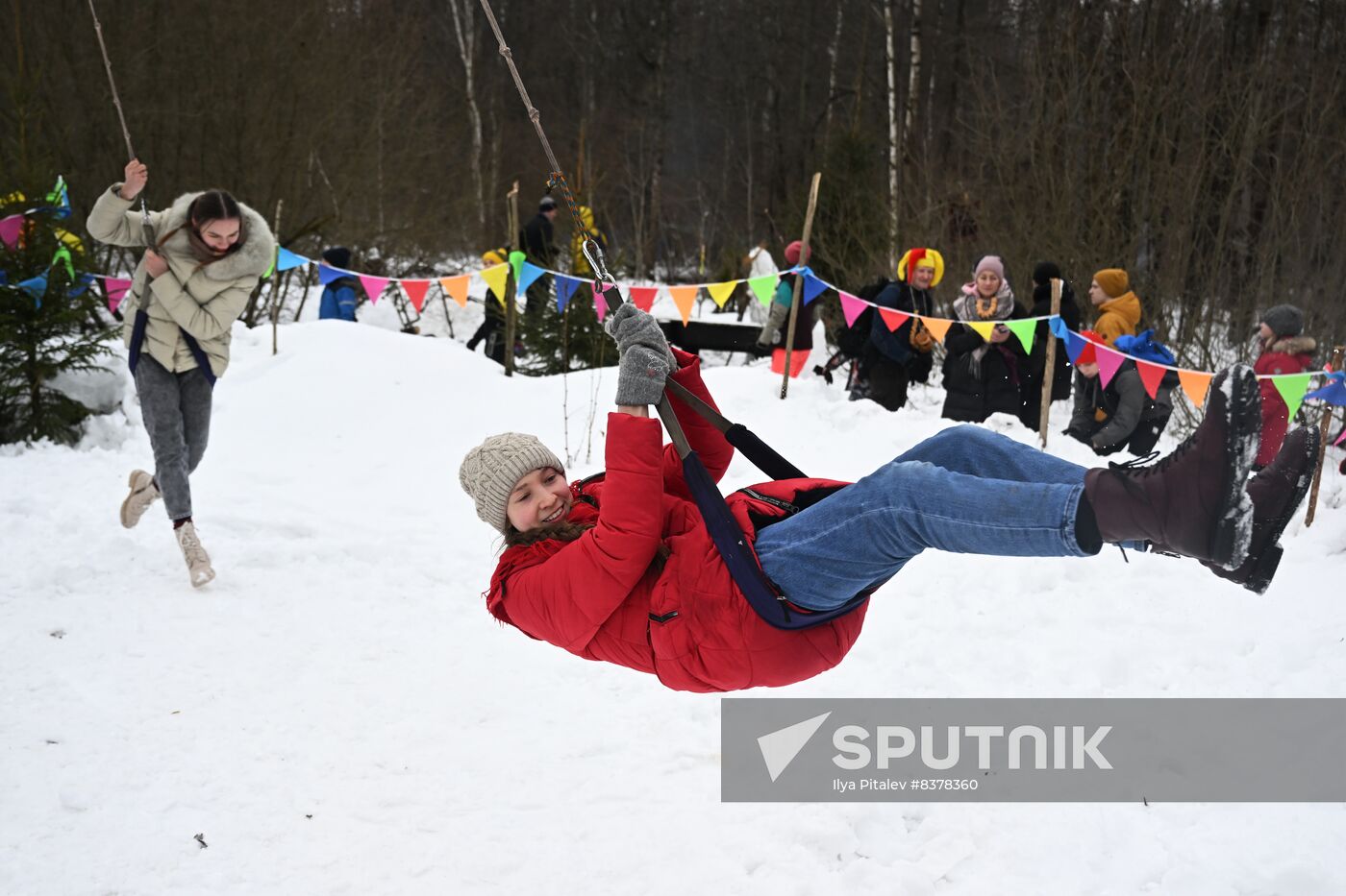 Russia Bakshevskaya Maslenitsa Celebration