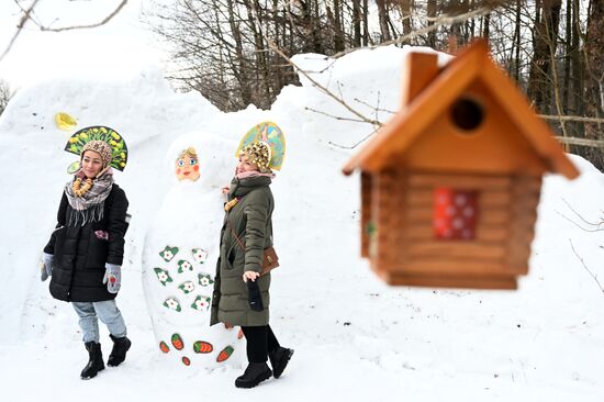 Russia Bakshevskaya Maslenitsa Celebration