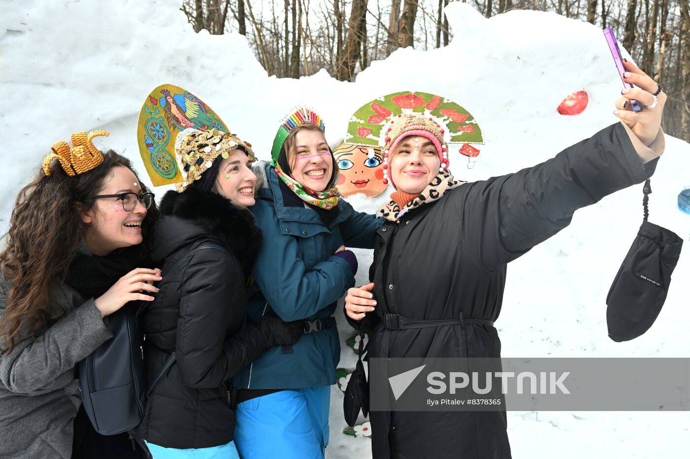 Russia Bakshevskaya Maslenitsa Celebration