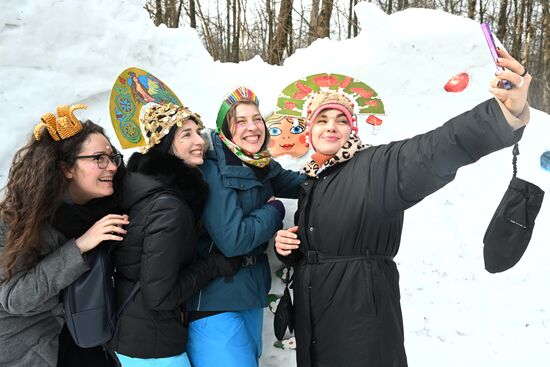 Russia Bakshevskaya Maslenitsa Celebration