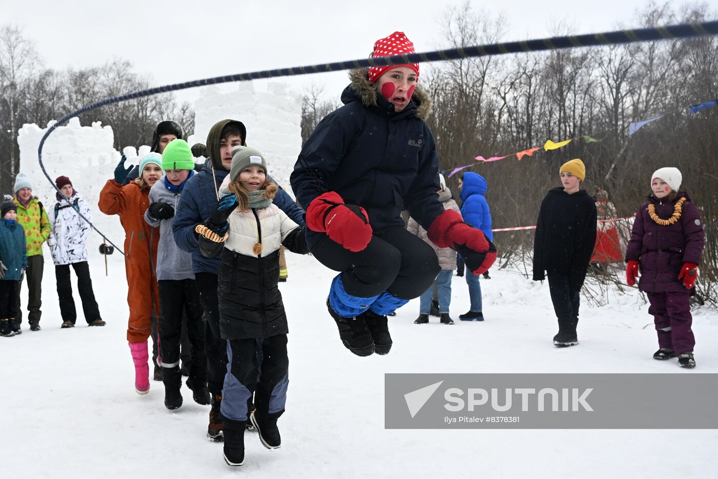 Russia Bakshevskaya Maslenitsa Celebration