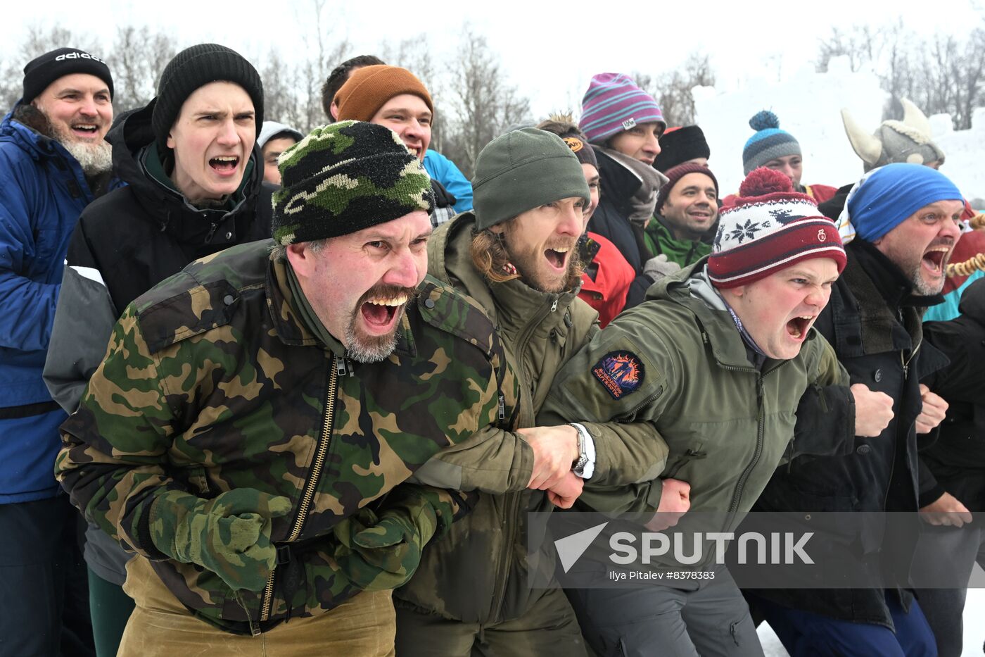 Russia Bakshevskaya Maslenitsa Celebration