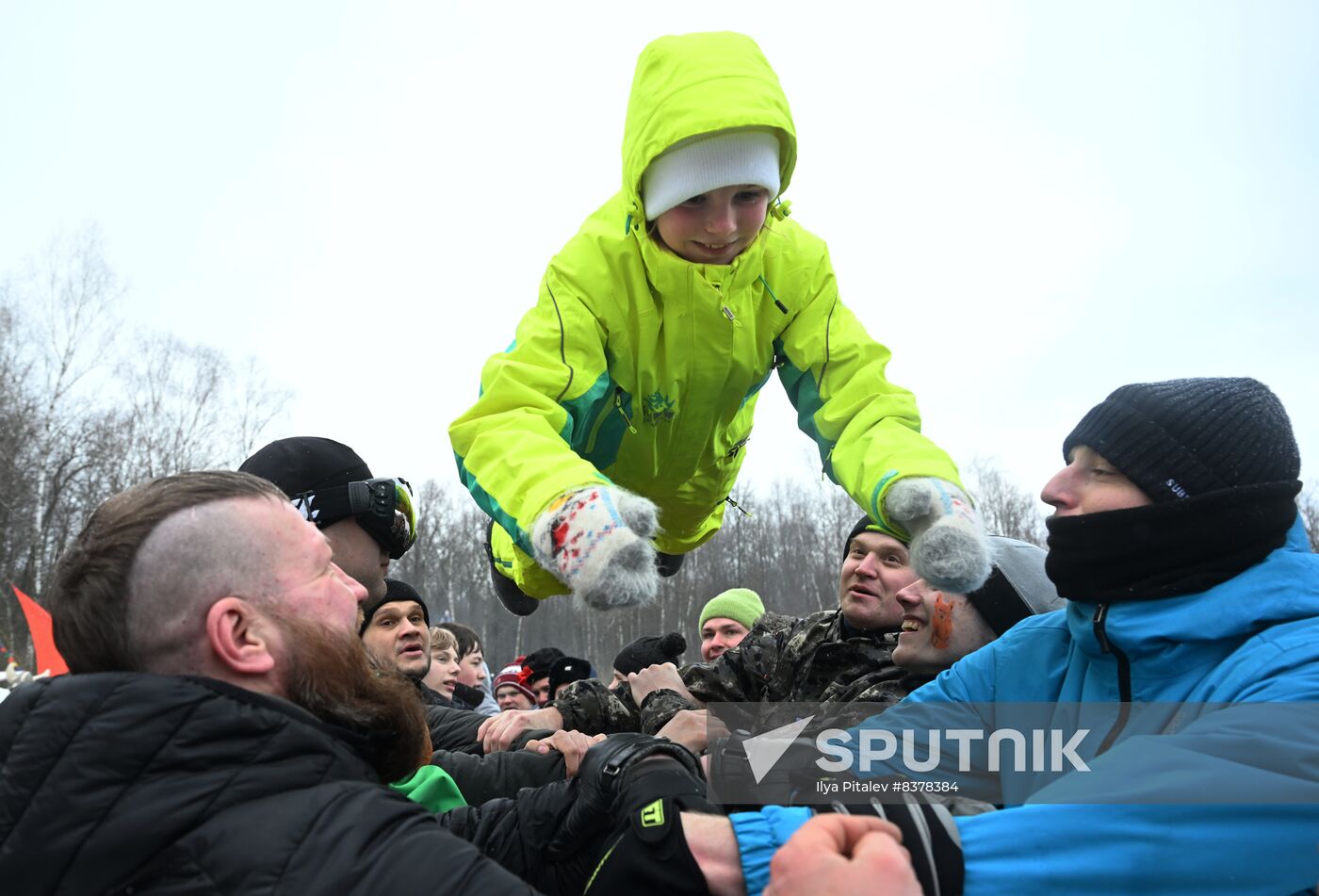 Russia Bakshevskaya Maslenitsa Celebration