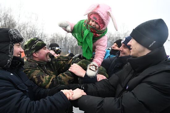 Russia Bakshevskaya Maslenitsa Celebration