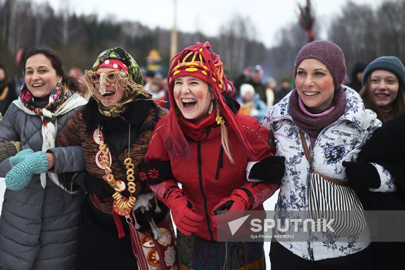 Russia Bakshevskaya Maslenitsa Celebration