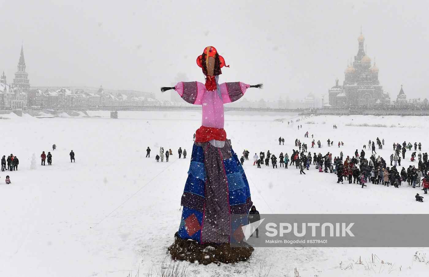 Russia Regions Maslenitsa Celebration