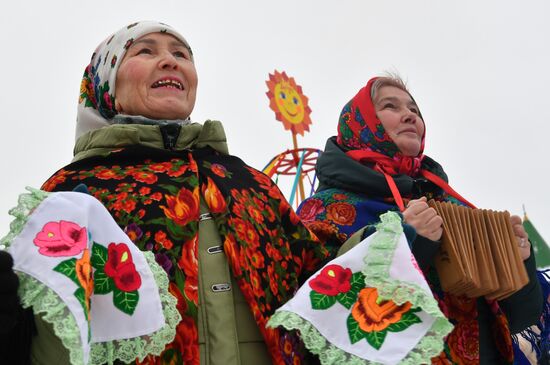 Russia Regions Maslenitsa Celebration