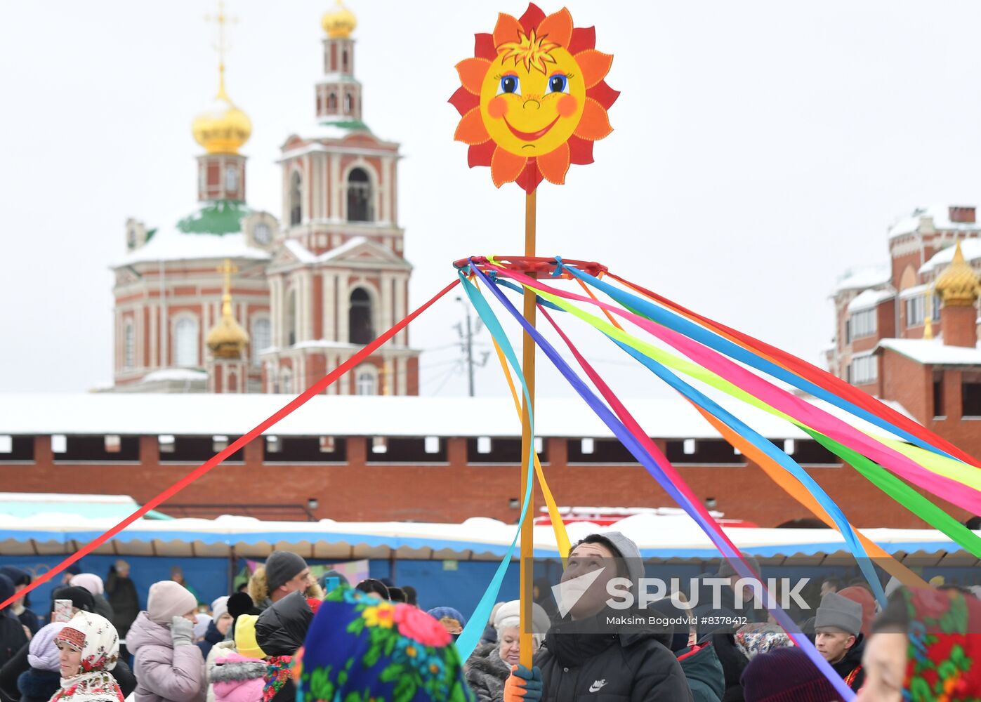 Russia Regions Maslenitsa Celebration