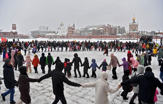 Russia Regions Maslenitsa Celebration