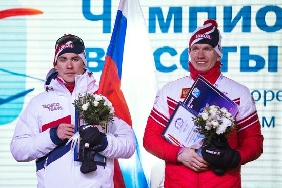 Russia Cross-Country Skiing Competition Men