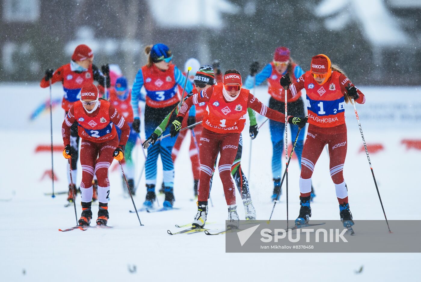 Russia Cross-Country Skiing Competition Women