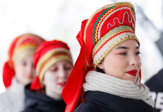 Russia Regions Maslenitsa Celebration