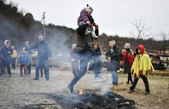 Russia Regions Maslenitsa Celebration