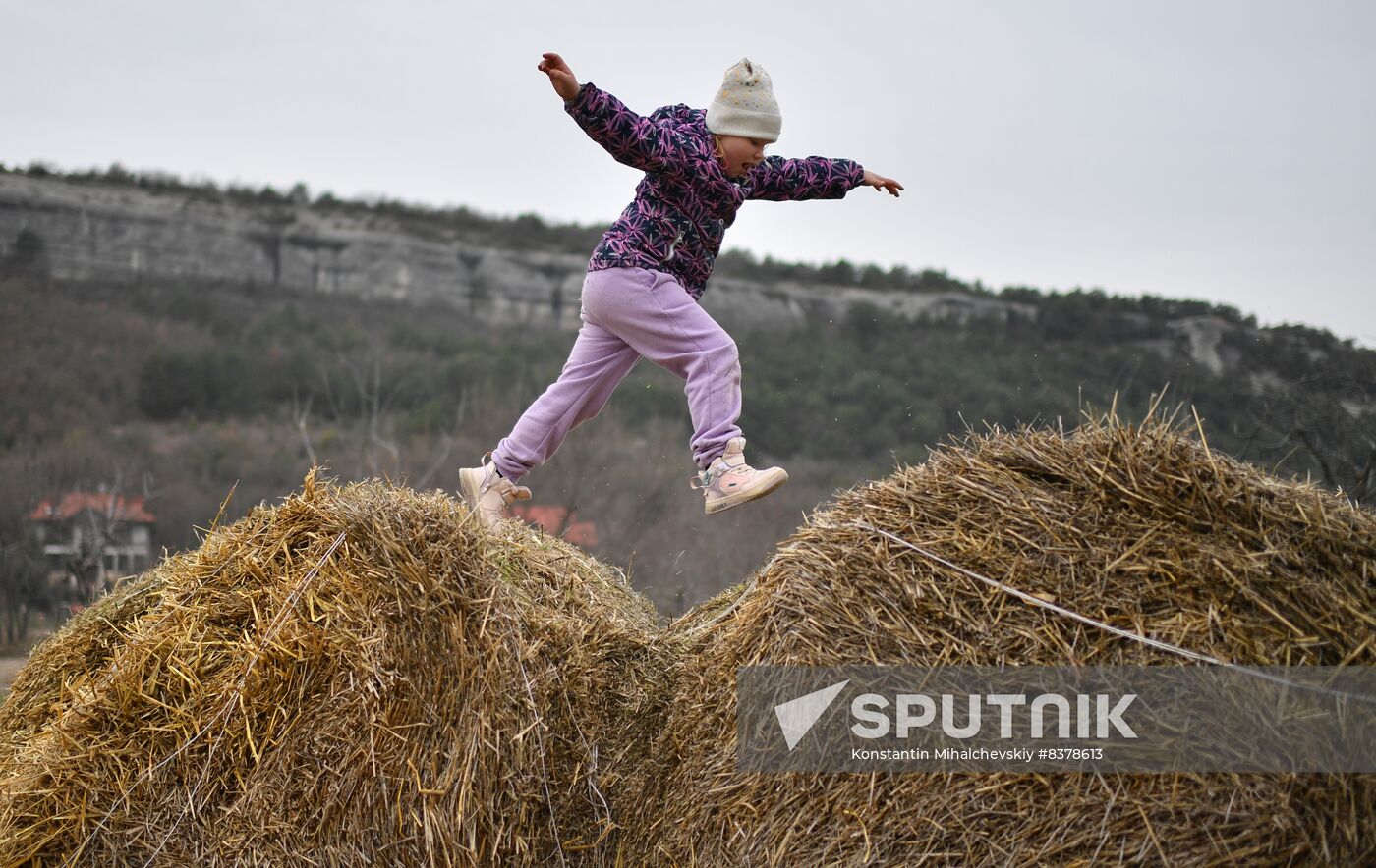 Russia Regions Maslenitsa Celebration