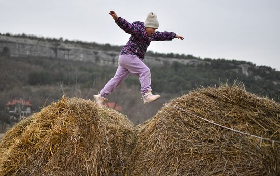 Russia Regions Maslenitsa Celebration