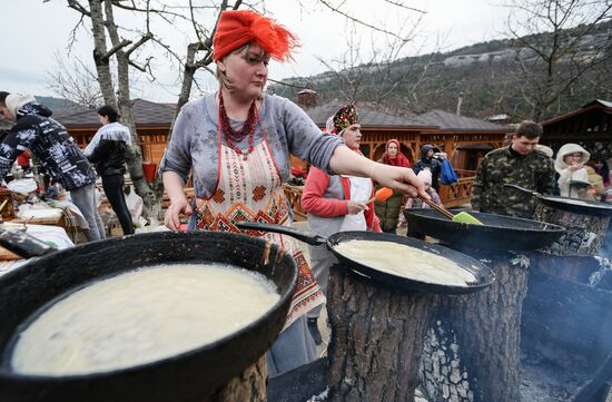 Russia Regions Maslenitsa Celebration