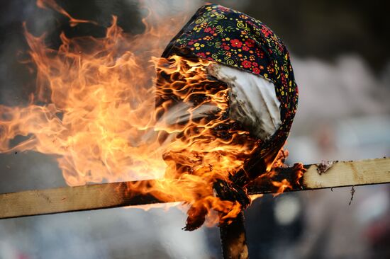 Russia Regions Maslenitsa Celebration