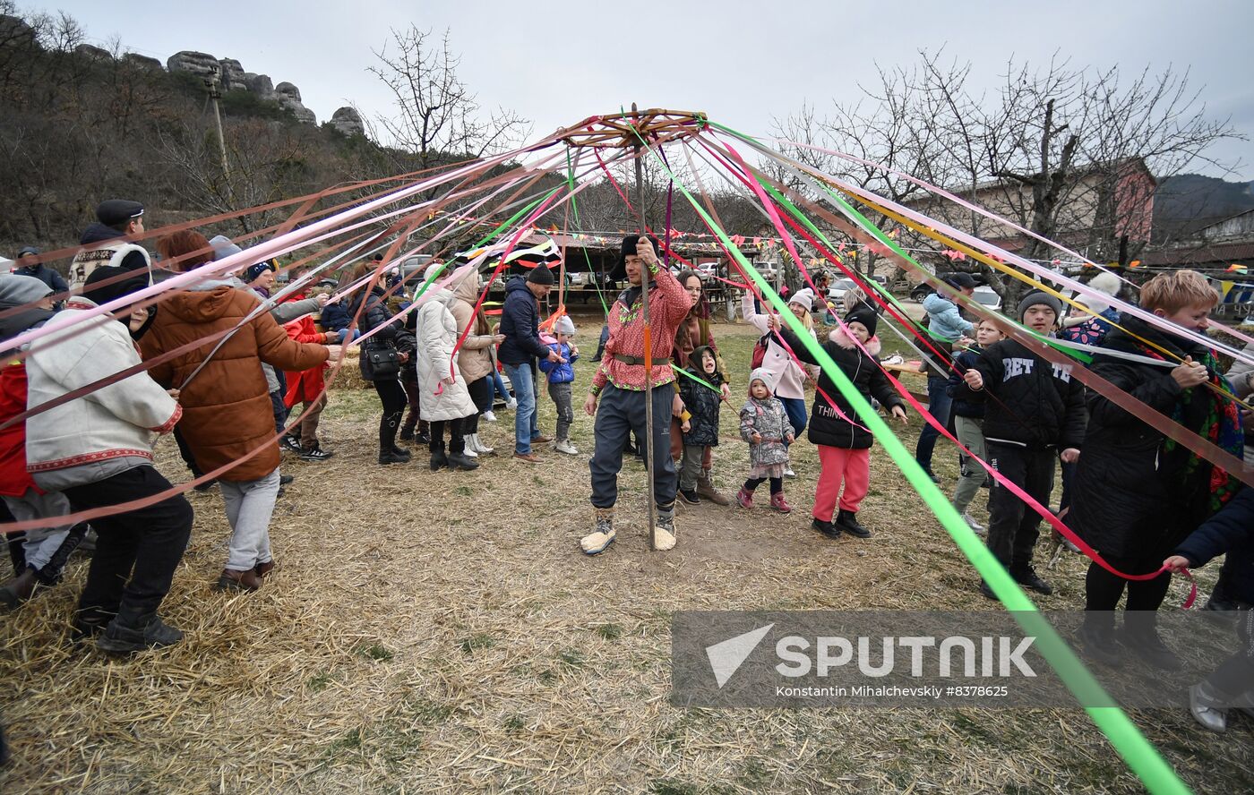 Russia Regions Maslenitsa Celebration