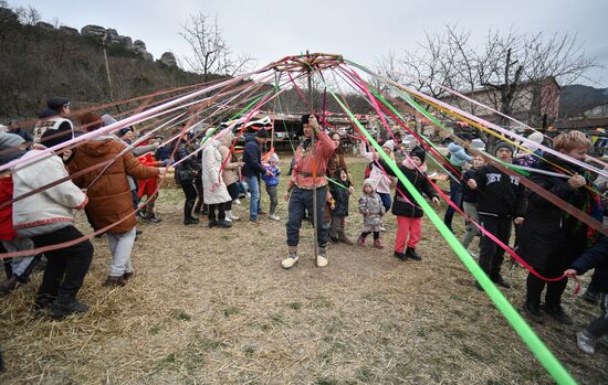 Russia Regions Maslenitsa Celebration