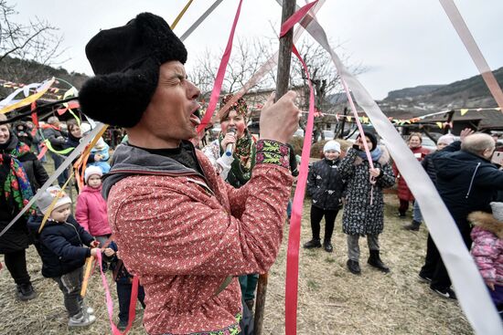 Russia Regions Maslenitsa Celebration